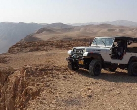 טיול ג'יפים מודרך - מגוון מסלולים מרכז הארץ